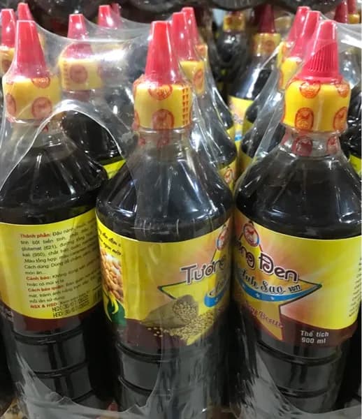 Tương đen ánh sao 1L ( 6 chai/lốc )