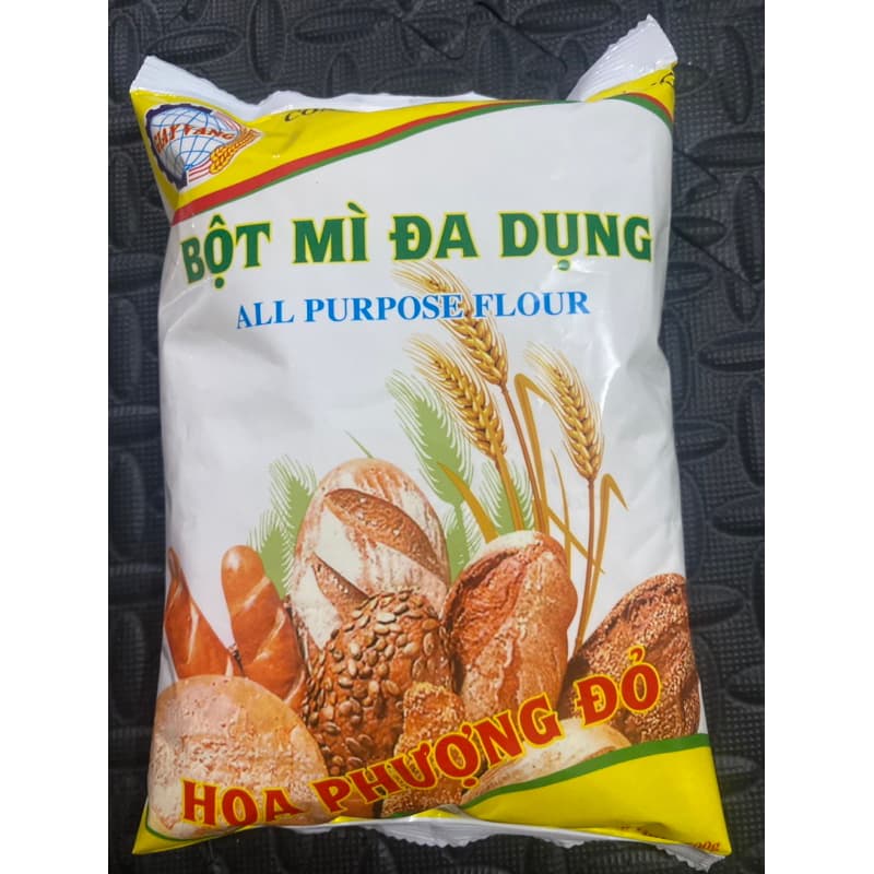 Bột mỳ Đa Dụng Hoa Phượng Đỏ 500gram