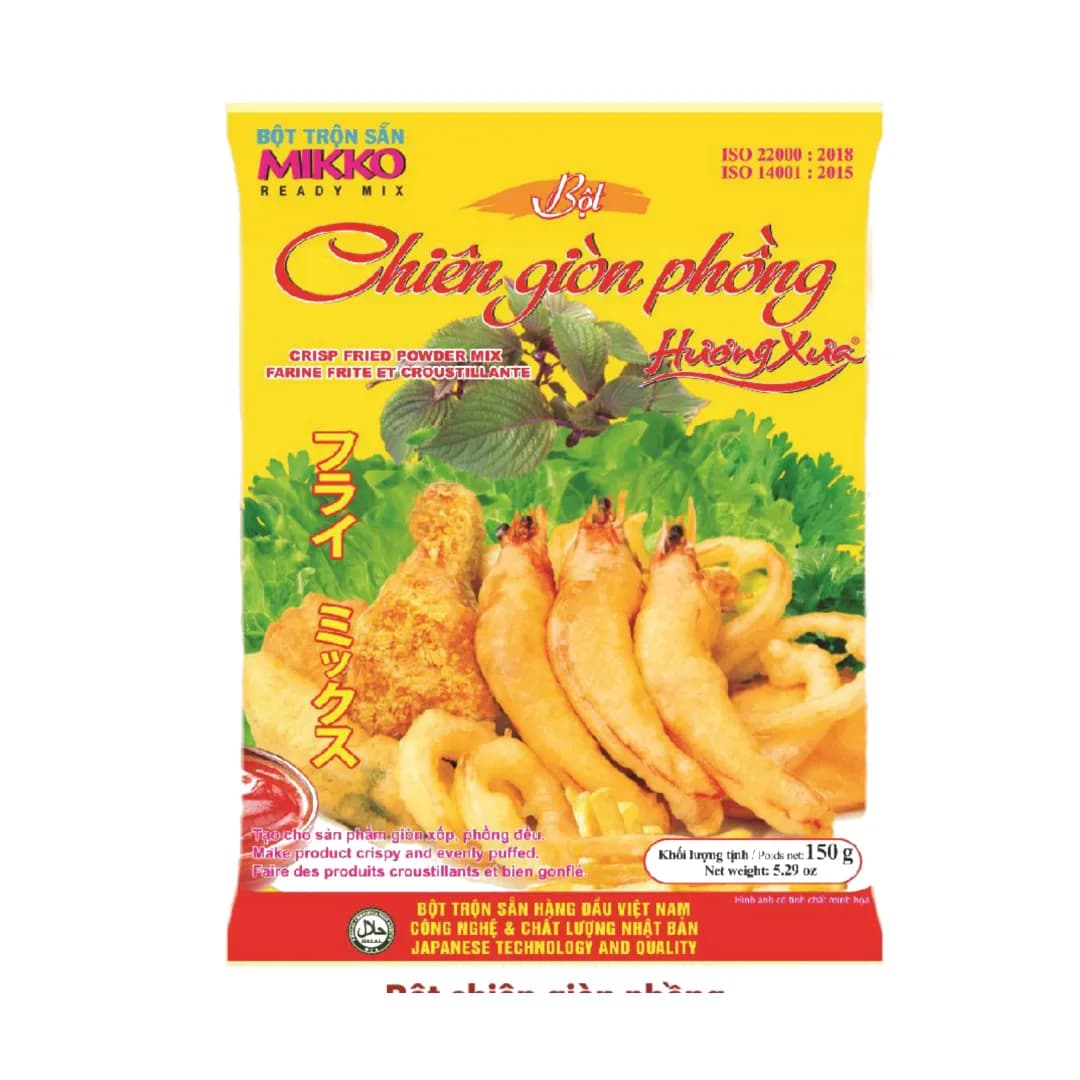 Bột chiên giòn phồng - Hương Xưa GP 346-0.15 (40 gói/thùng )