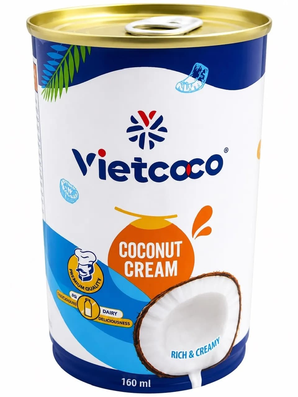 Nước cốt dừa 160 ml x 30 lon