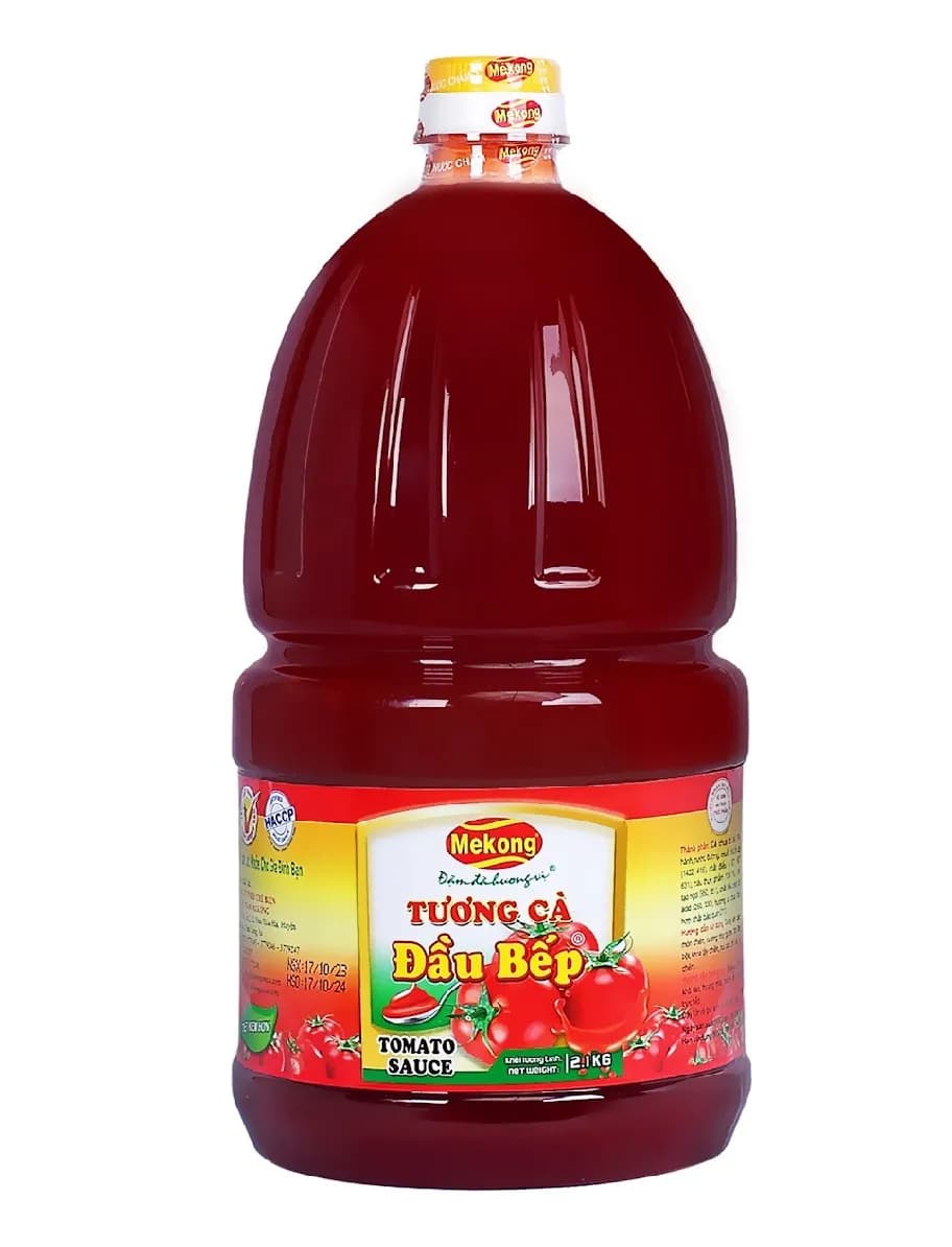 Tương cà Đầu Bếp 2,1kg ( 6 chai/thùng)