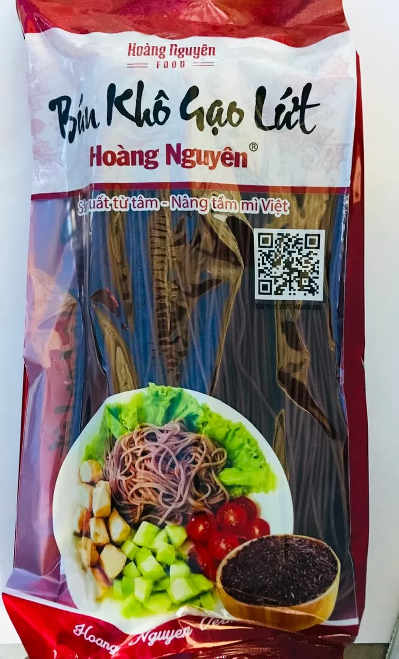 Bún gạo lứt Hoàng Nguyên 250gr